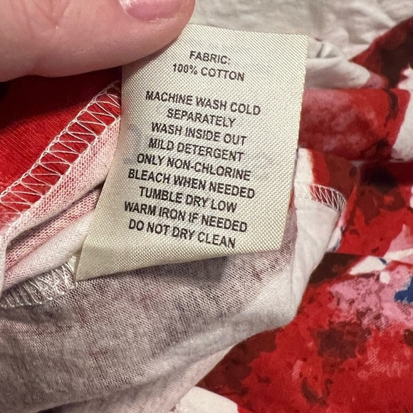 Vintage Jeanius American Flag All Over Print - Picture 11 of 12